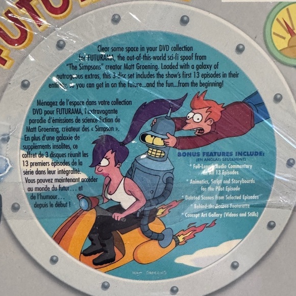 🚀 Edgy Futurama DVD Collection – 13 Episodes of Out-of-This-World Comedy! 🚀 - Picture 4 of 15